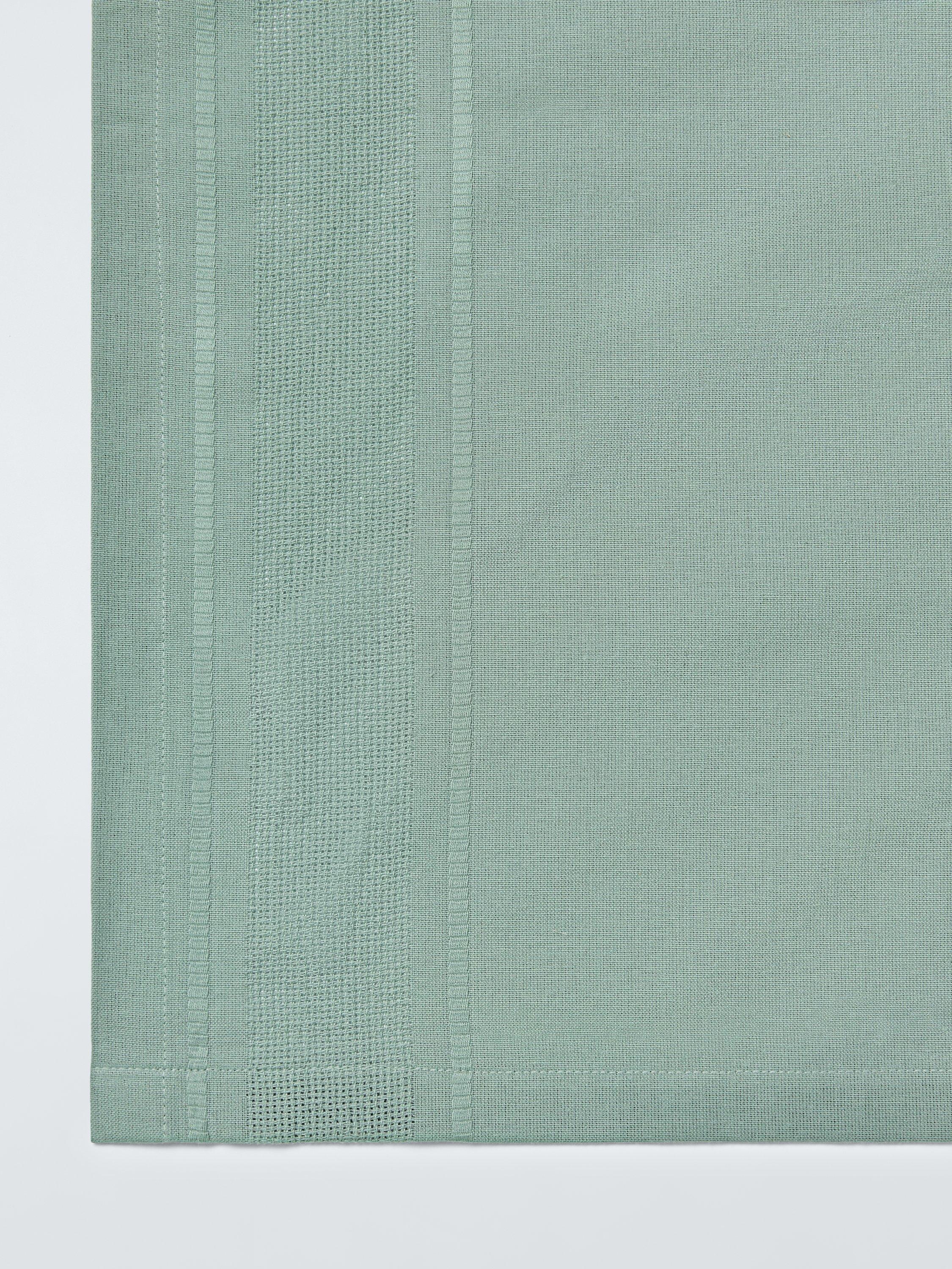 John Lewis organic cotton tablecloth sage 250x160cm - British product