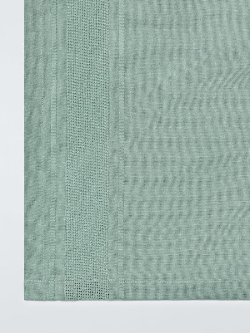 John Lewis organic cotton tablecloth sage 250x160cm - British product