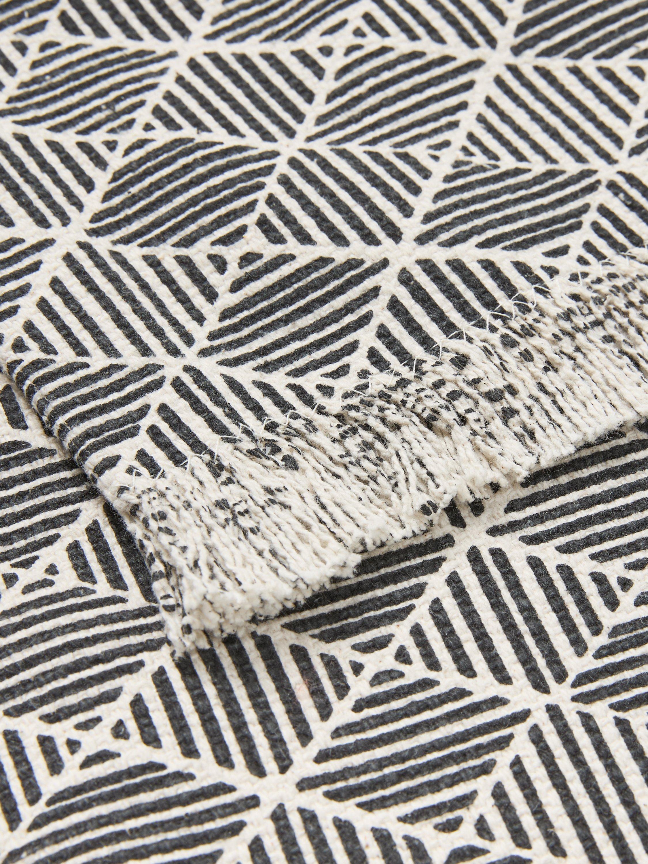 John Lewis cotton placemats set of 2 black white (British brand)