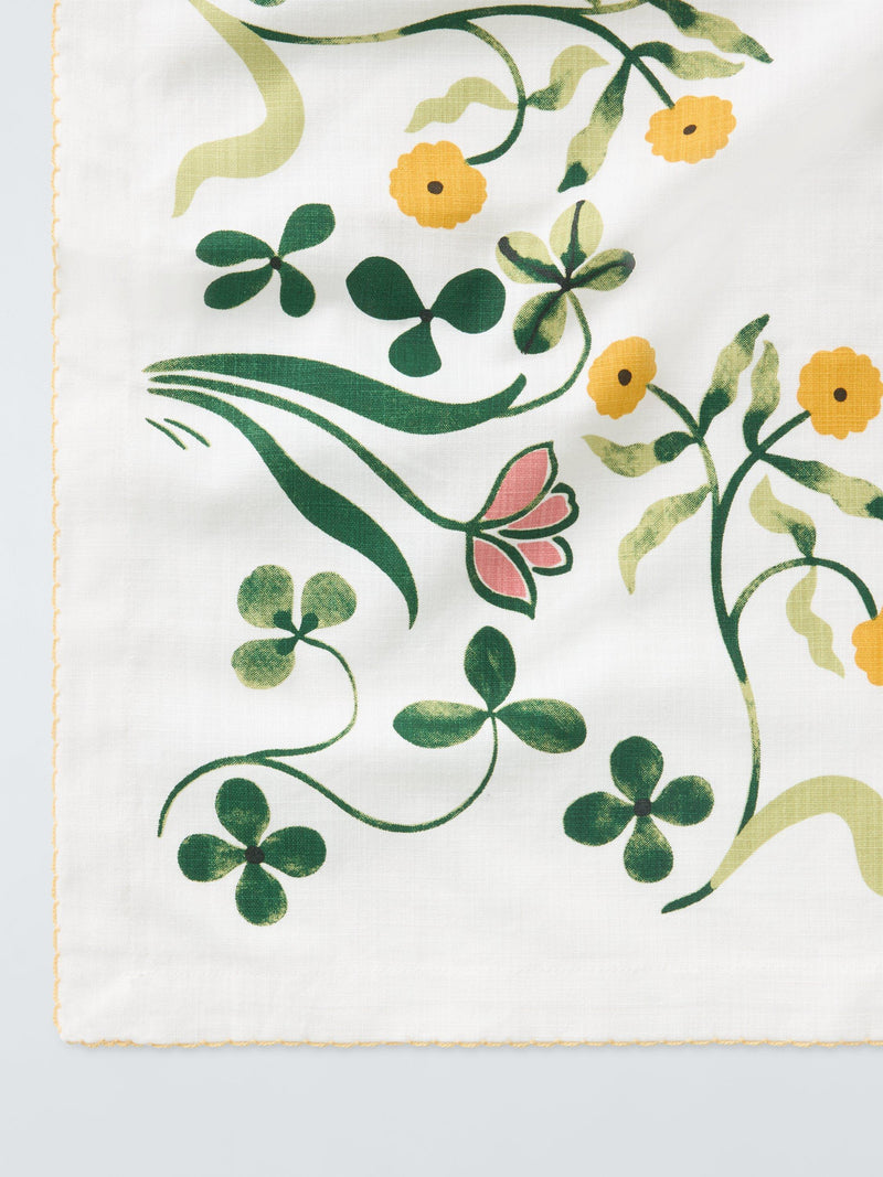 John Lewis Anine Cecilie Iversen floral tablecloth 250x160cm, imported from the UK