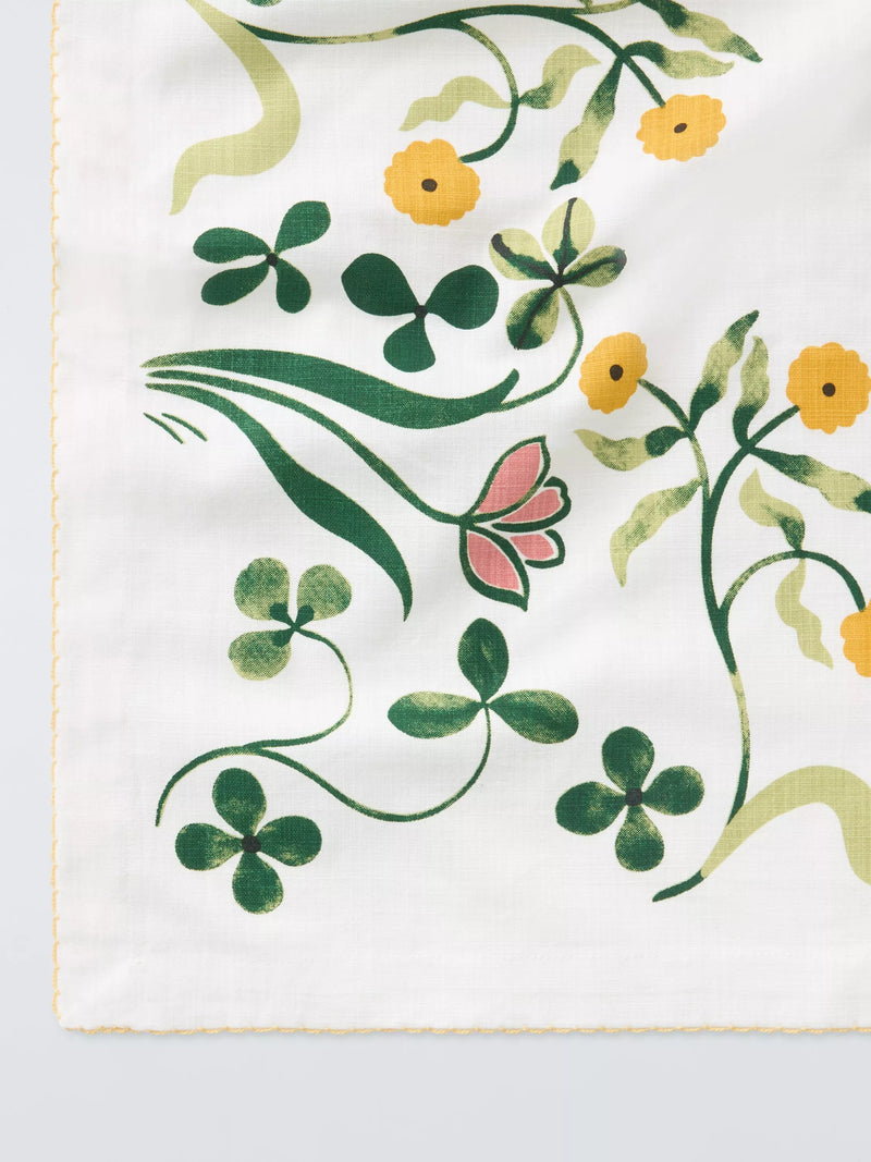 John Lewis Anine Cecilie Iversen floral tablecloth 250x160cm, imported from the UK