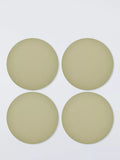 John Lewis The Colour Edit Round Faux Leather Placemats, Set of 4