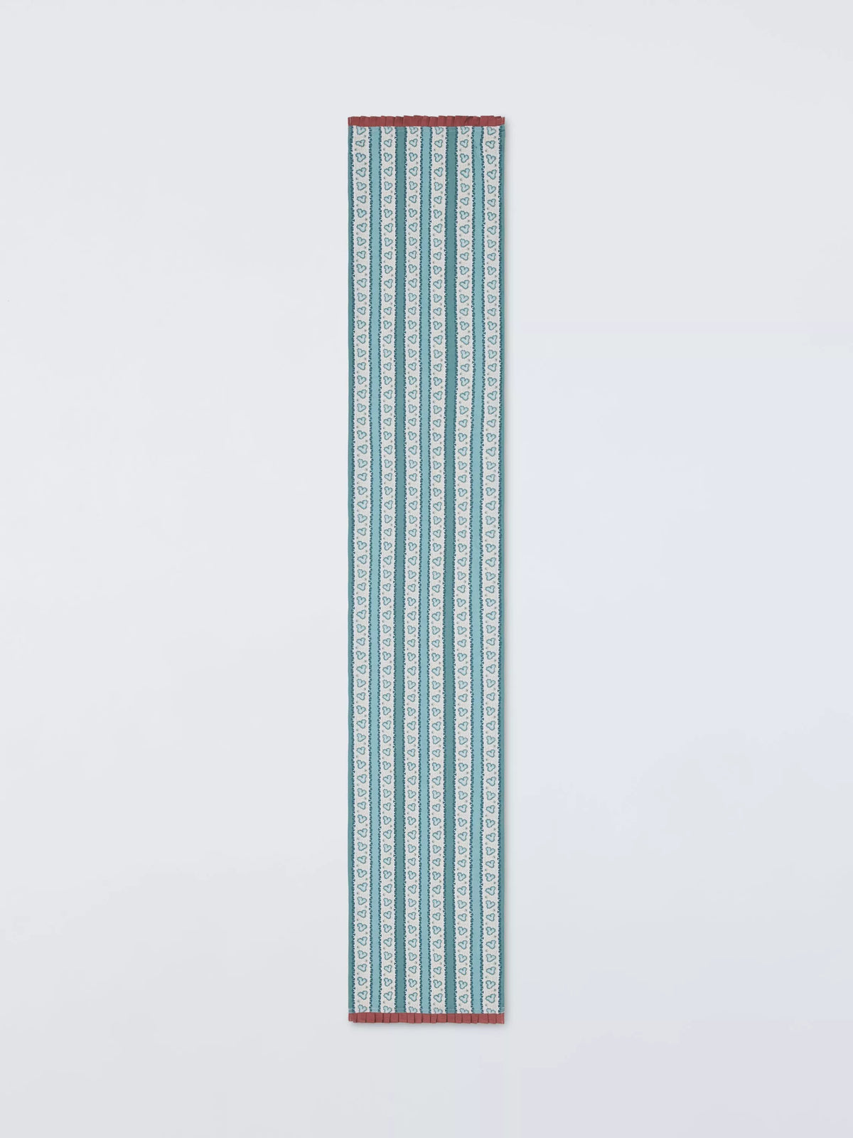John Lewis x Sanderson table runner blue multi stripe 250cm - British product