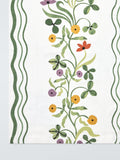 John Lewis white multi floral table runner 250cm imported from the UK