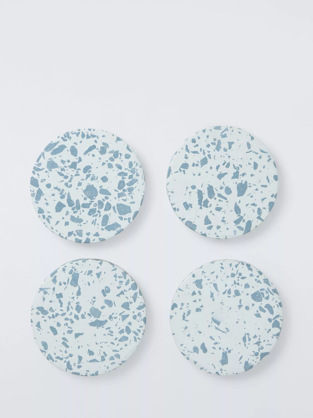 John Lewis Terrazzo Blue coasters set of 4, imported from the UK
