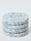 John Lewis Terrazzo Blue coasters set of 4, imported from the UK