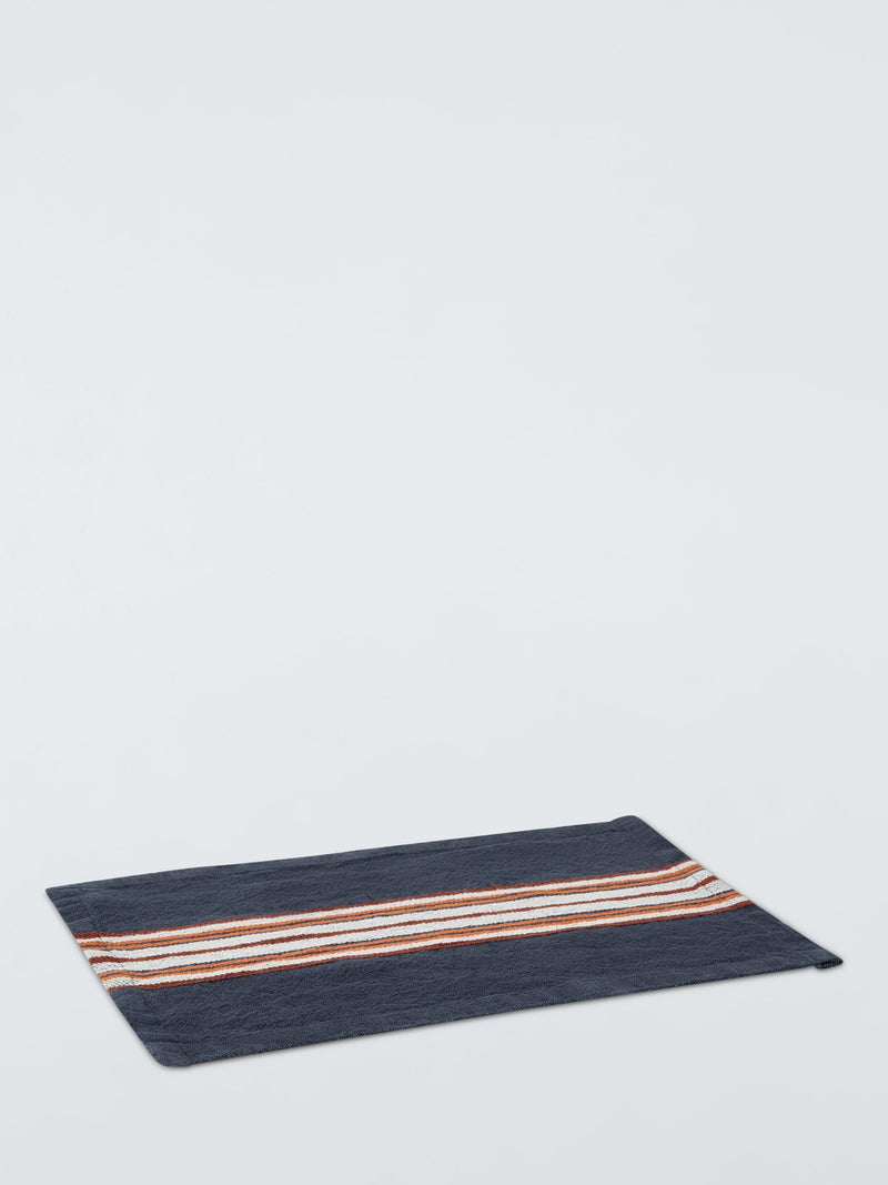 John Lewis striped cotton linen blend placemats set of 2, imported from the UK
