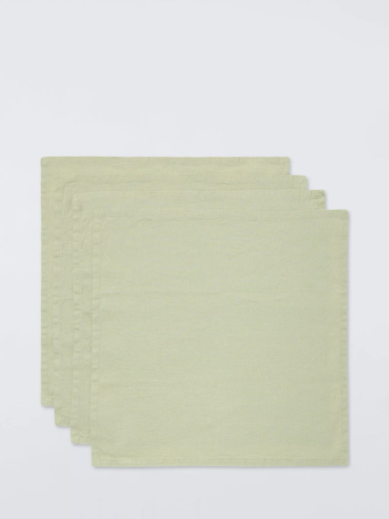 John Lewis Cotton Linen Blend Napkins Set of 4