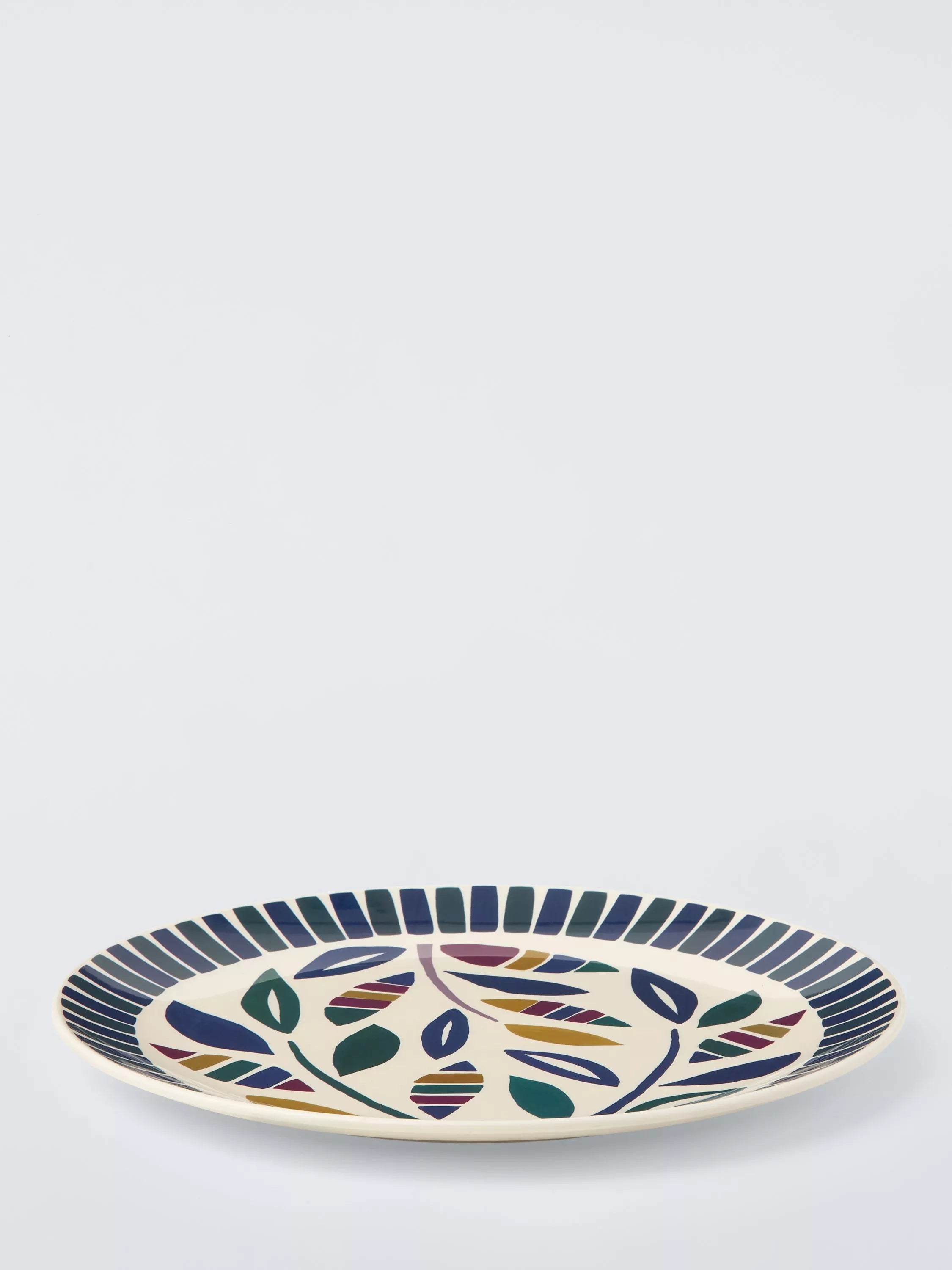 John Lewis recycled plastic dinner plates 25.4cm set of 4, imported from the UK
