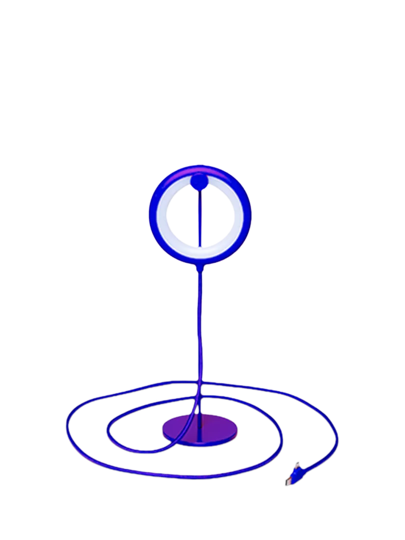 Xoopar Bily lamp purple with stand - British product