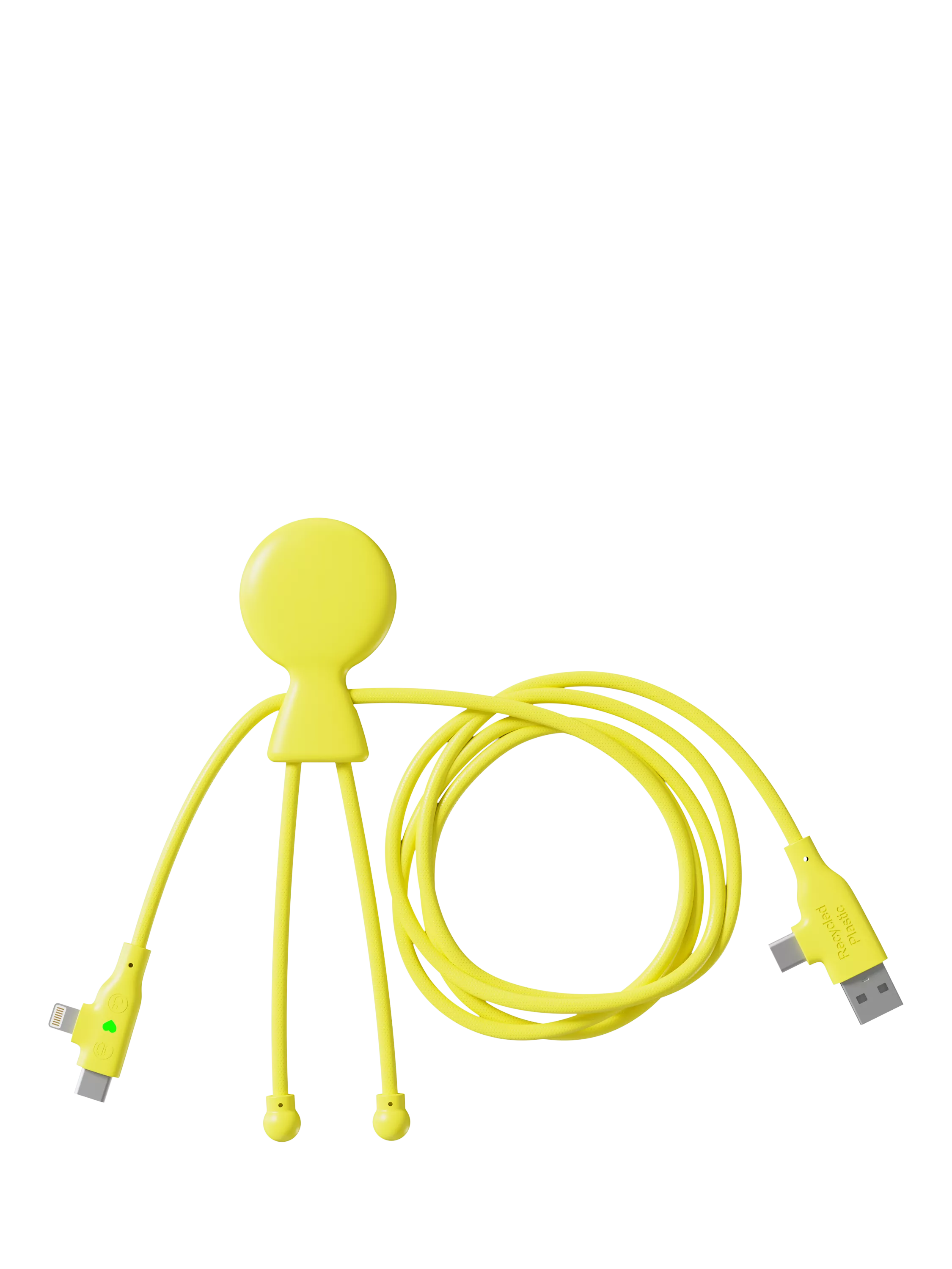Xoopar yellow fast charging cable 1.2m, imported from the UK