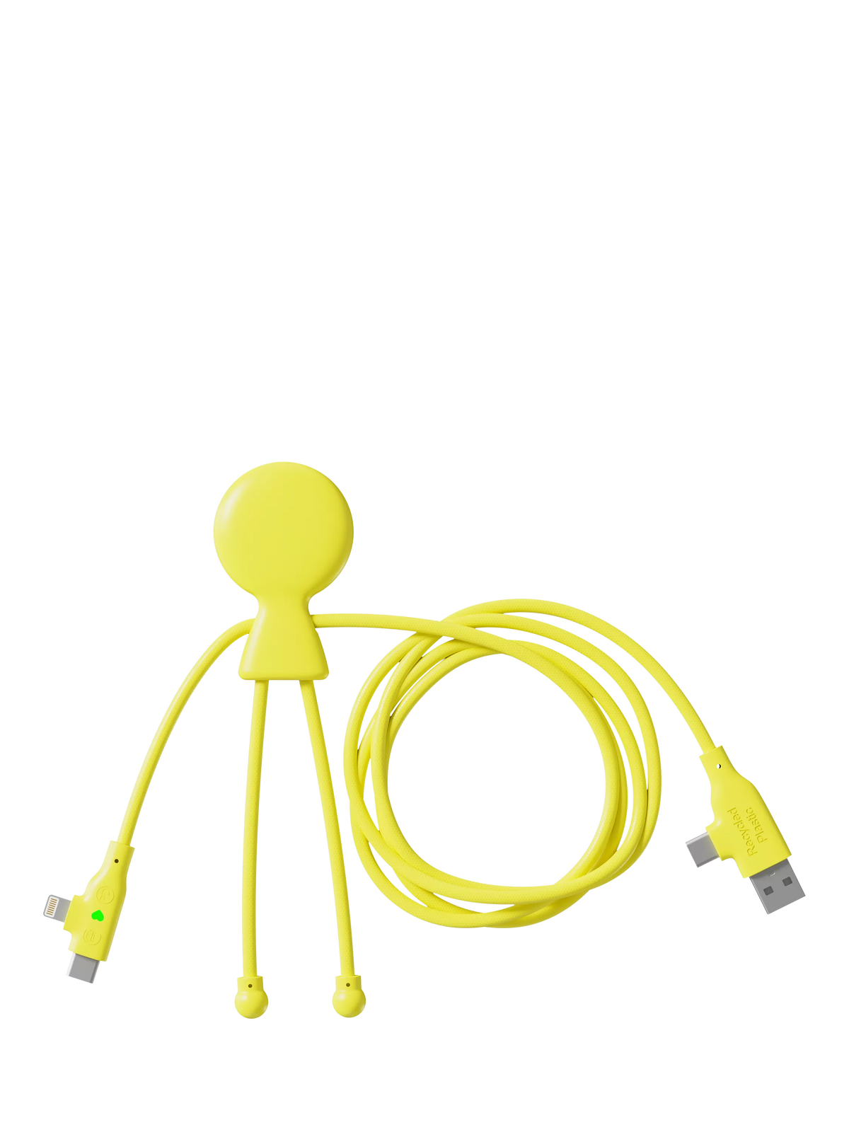 Xoopar yellow fast charging cable 1.2m, imported from the UK