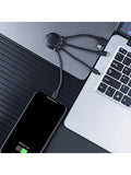 Xoopar Octopus charging cable black 11cm (British brand)