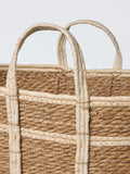 John Lewis Slim 2 Tone Bulrush Basket natural, imported from the UK