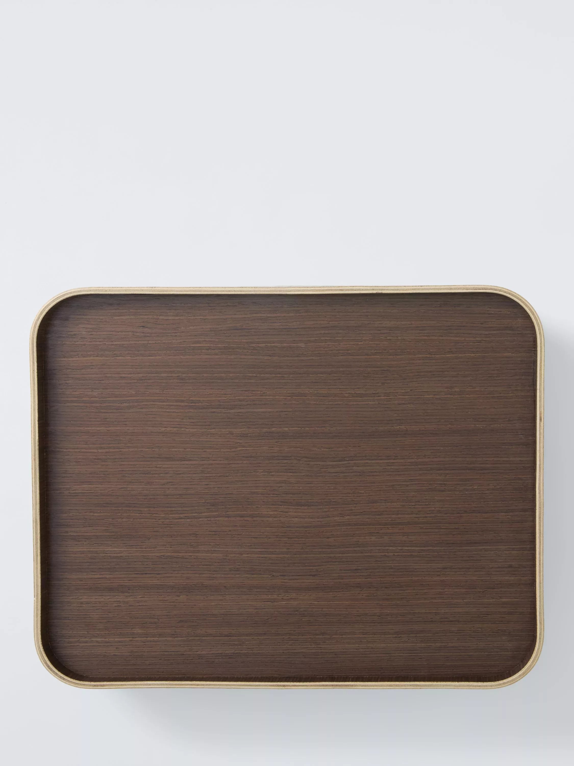 John Lewis cushioned lap tray walnut veneer (British brand)