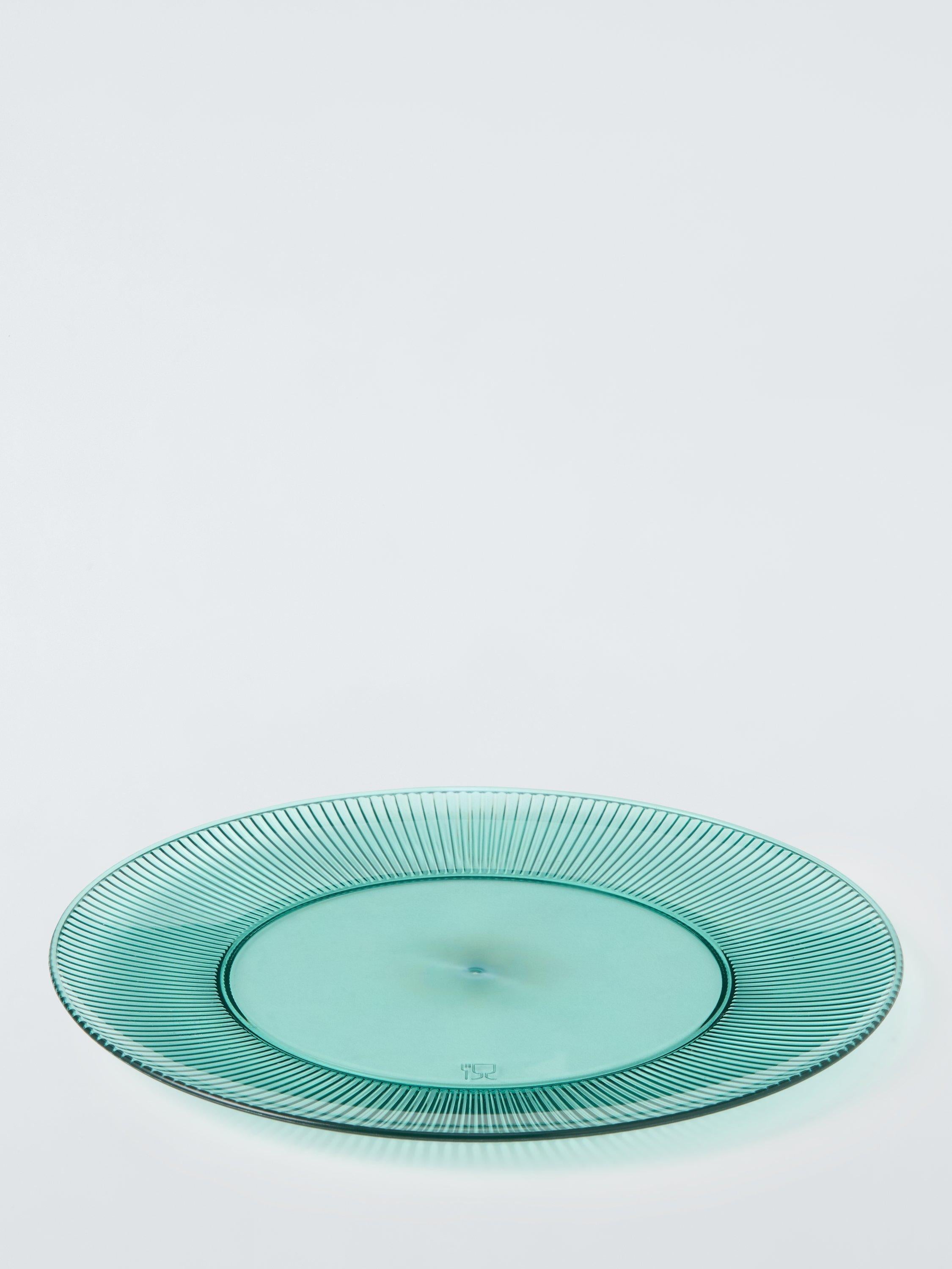 John Lewis picnic plates set of 4 aqua 25.5cm, UK version
