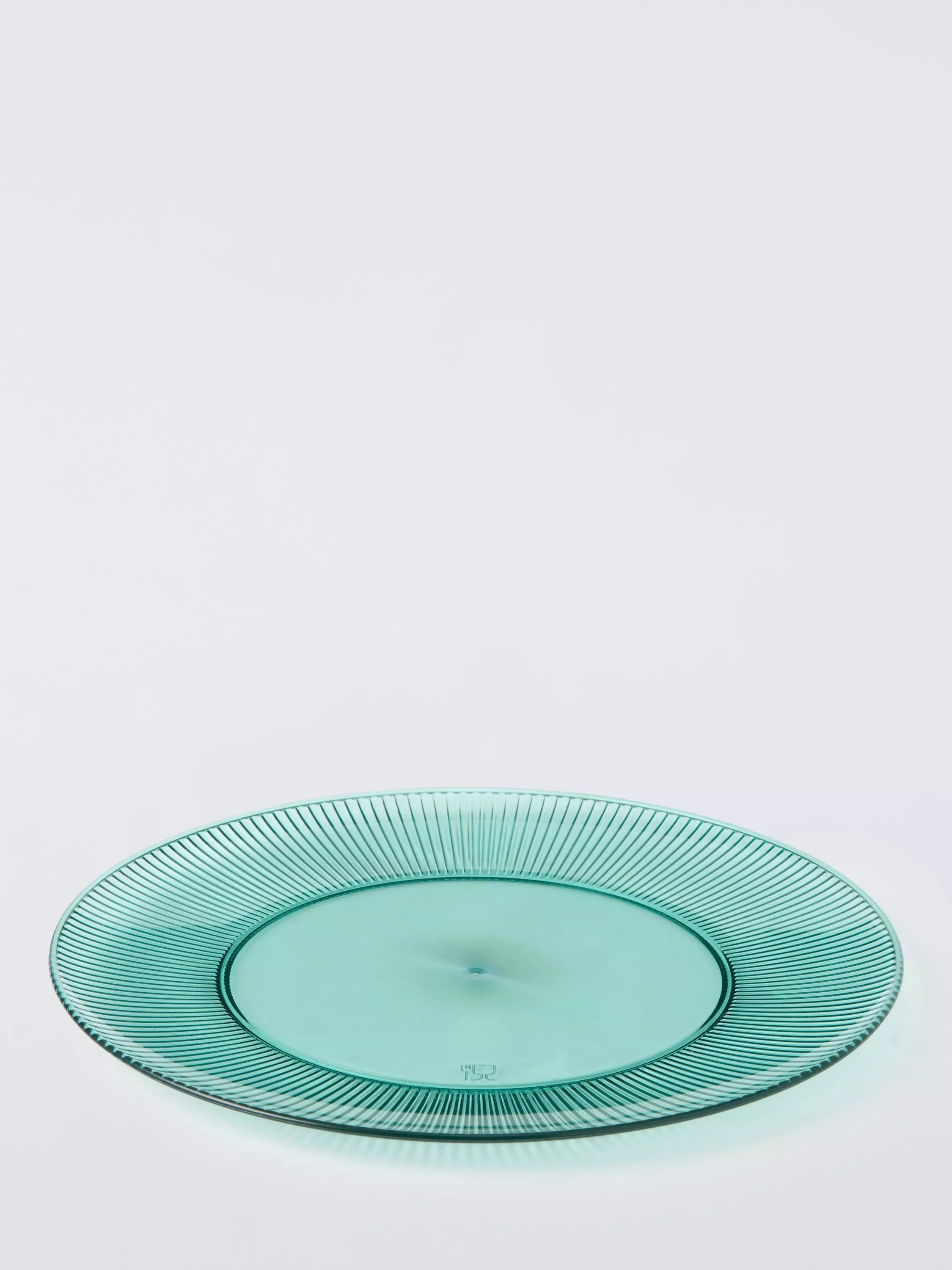 John Lewis picnic plates set of 4 aqua 25.5cm, UK version