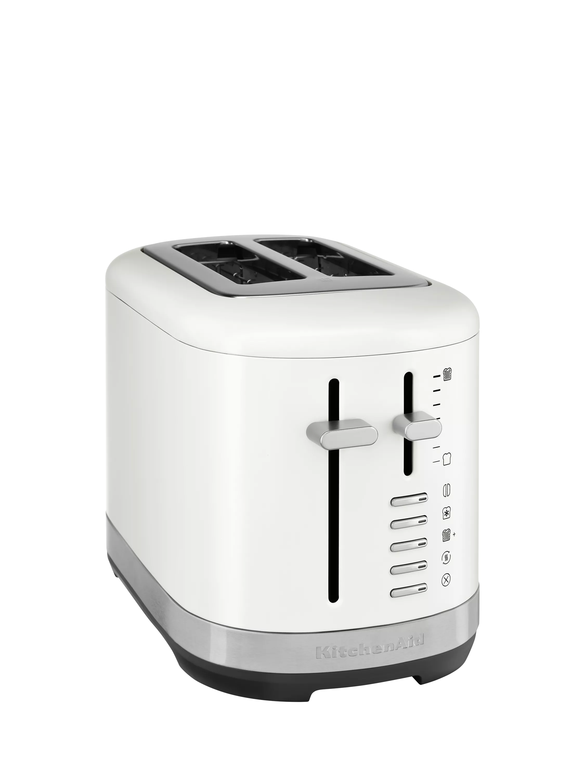 KitchenAid 2-slot toaster porcelain white, imported from the UK