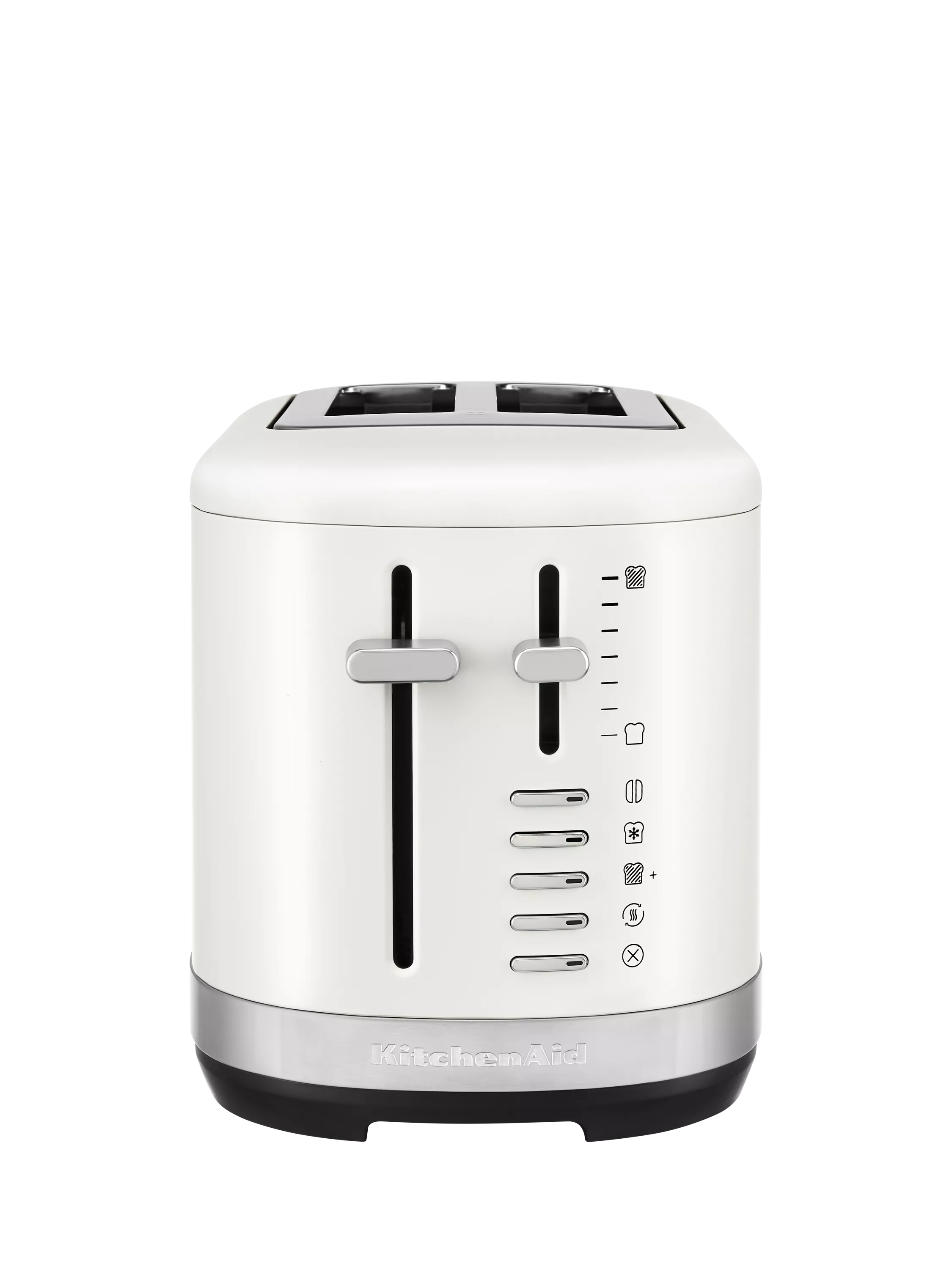 KitchenAid 2-slot toaster porcelain white, imported from the UK
