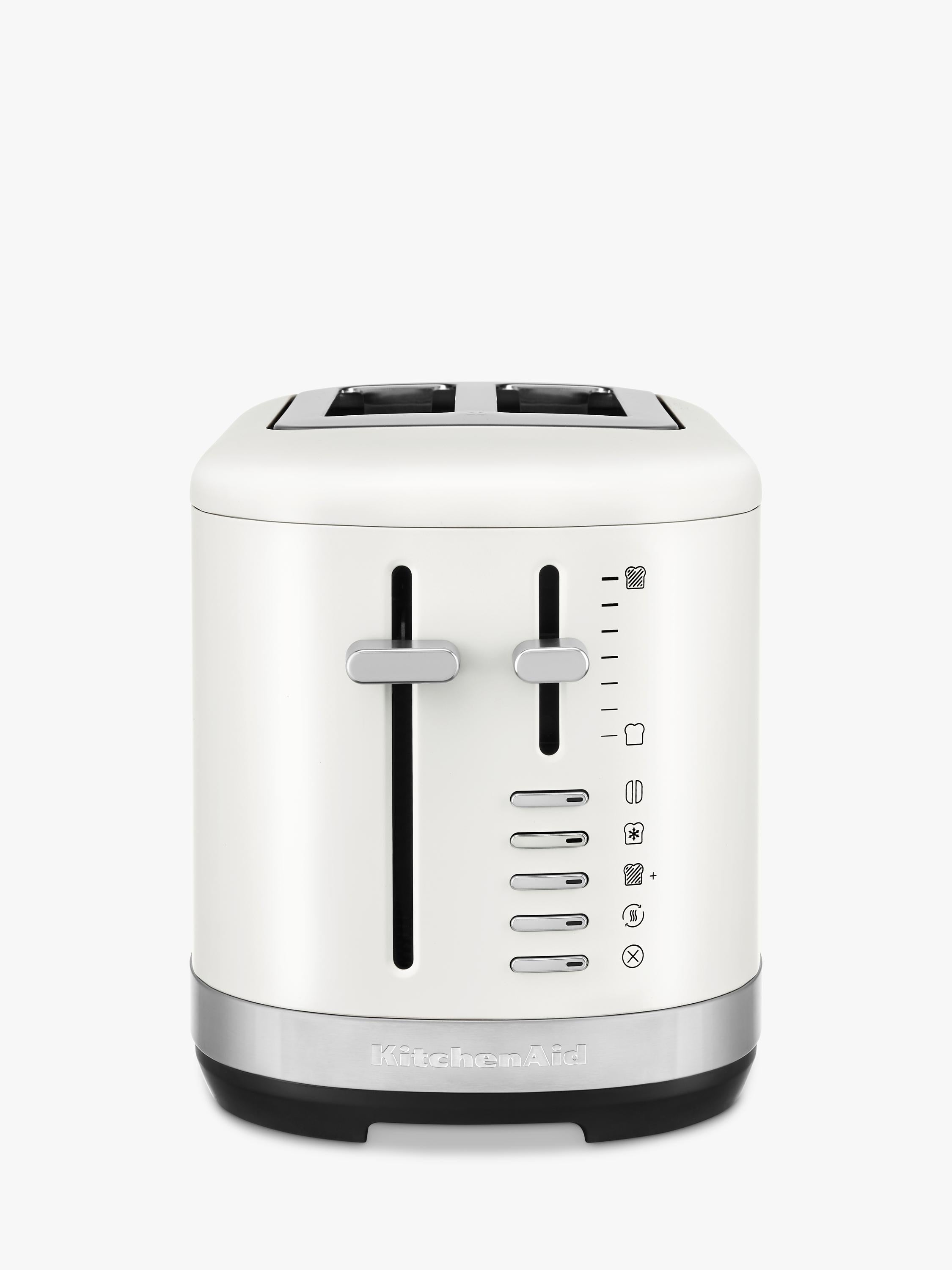 KitchenAid 2-slot toaster porcelain white, imported from the UK