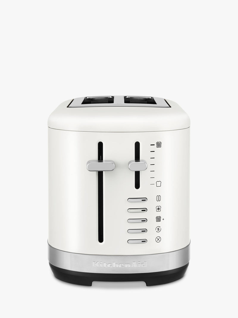 KitchenAid 2-slot toaster porcelain white, imported from the UK