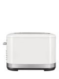 KitchenAid 2-slot toaster porcelain white, imported from the UK