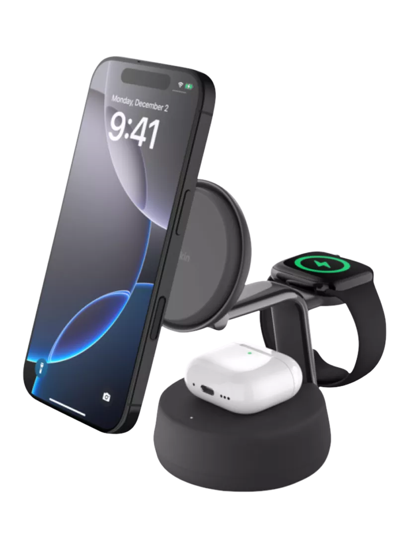 Belkin UltraCharge Pro 3-in-1 wireless charger (British brand)
