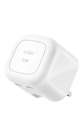 Belkin wall charger Dual USB-C 50W White - British product