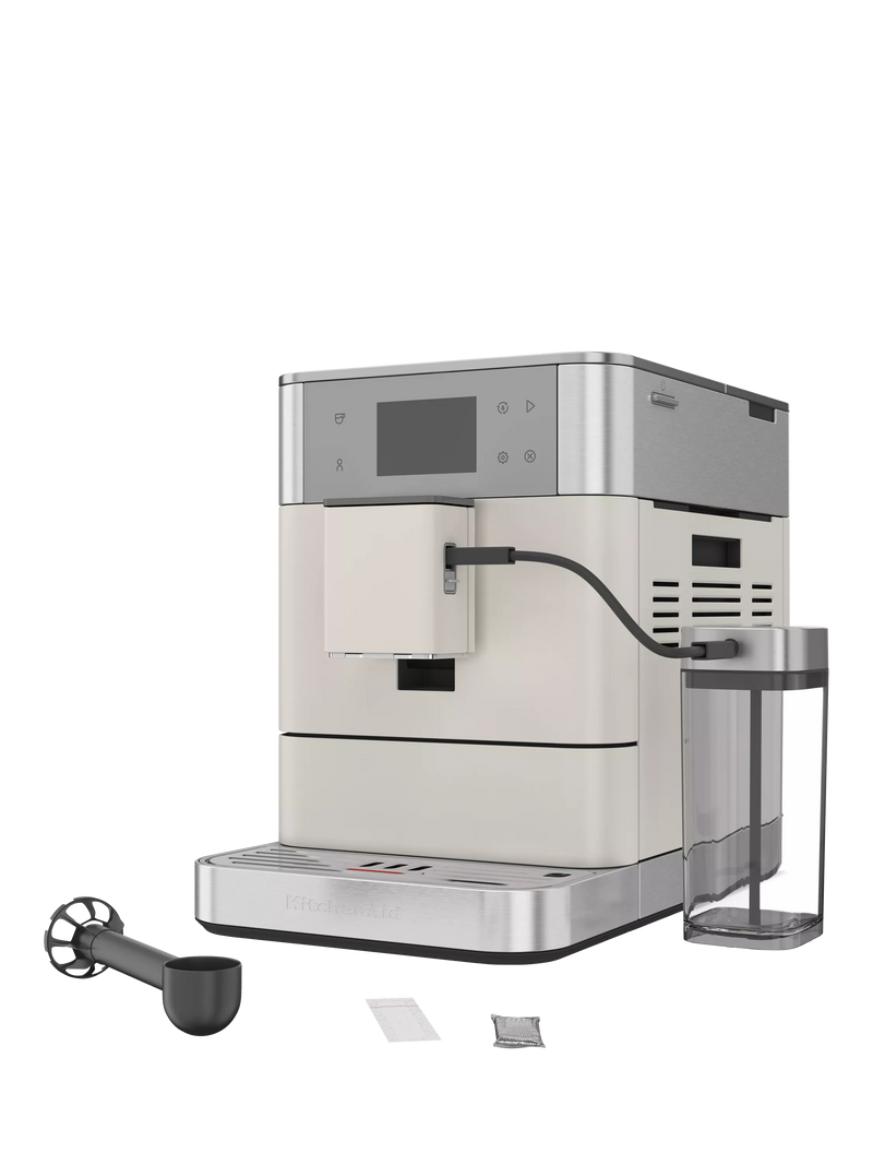 KitchenAid KF7 fully automatic coffee machine Porcelain White, imported from the UK