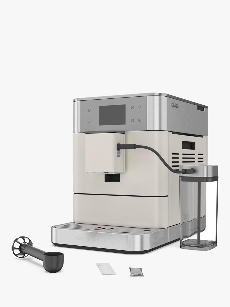 KitchenAid KF7 fully automatic coffee machine Porcelain White, imported from the UK