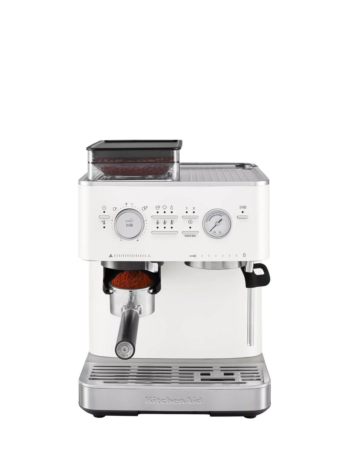 KitchenAid semi automatic coffee machine porcelain white - British product