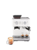 KitchenAid semi automatic coffee machine porcelain white - British product