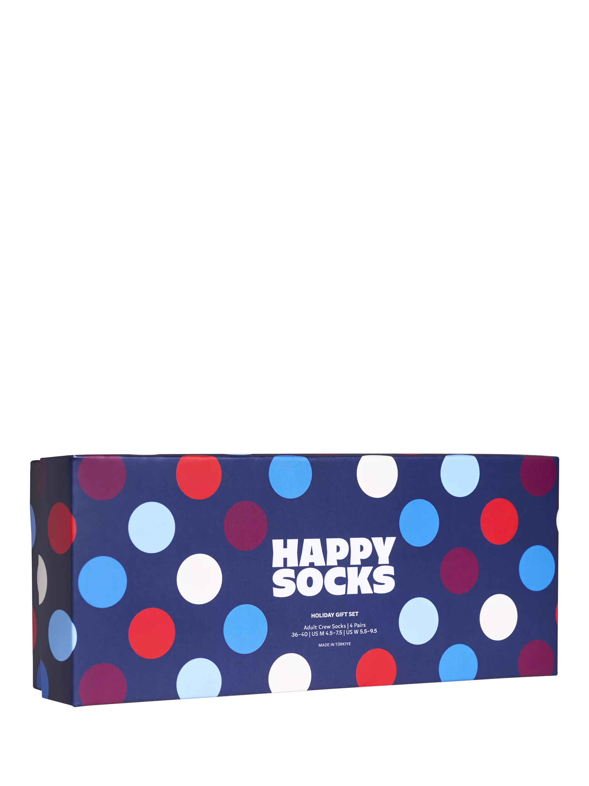 Happy Socks holiday gift set 4-pack navy socks - British product