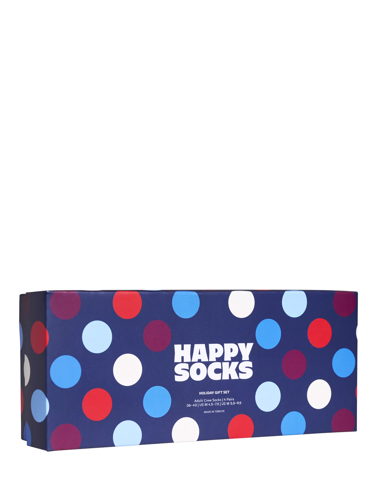 Happy Socks holiday gift set 4-pack navy socks - British product