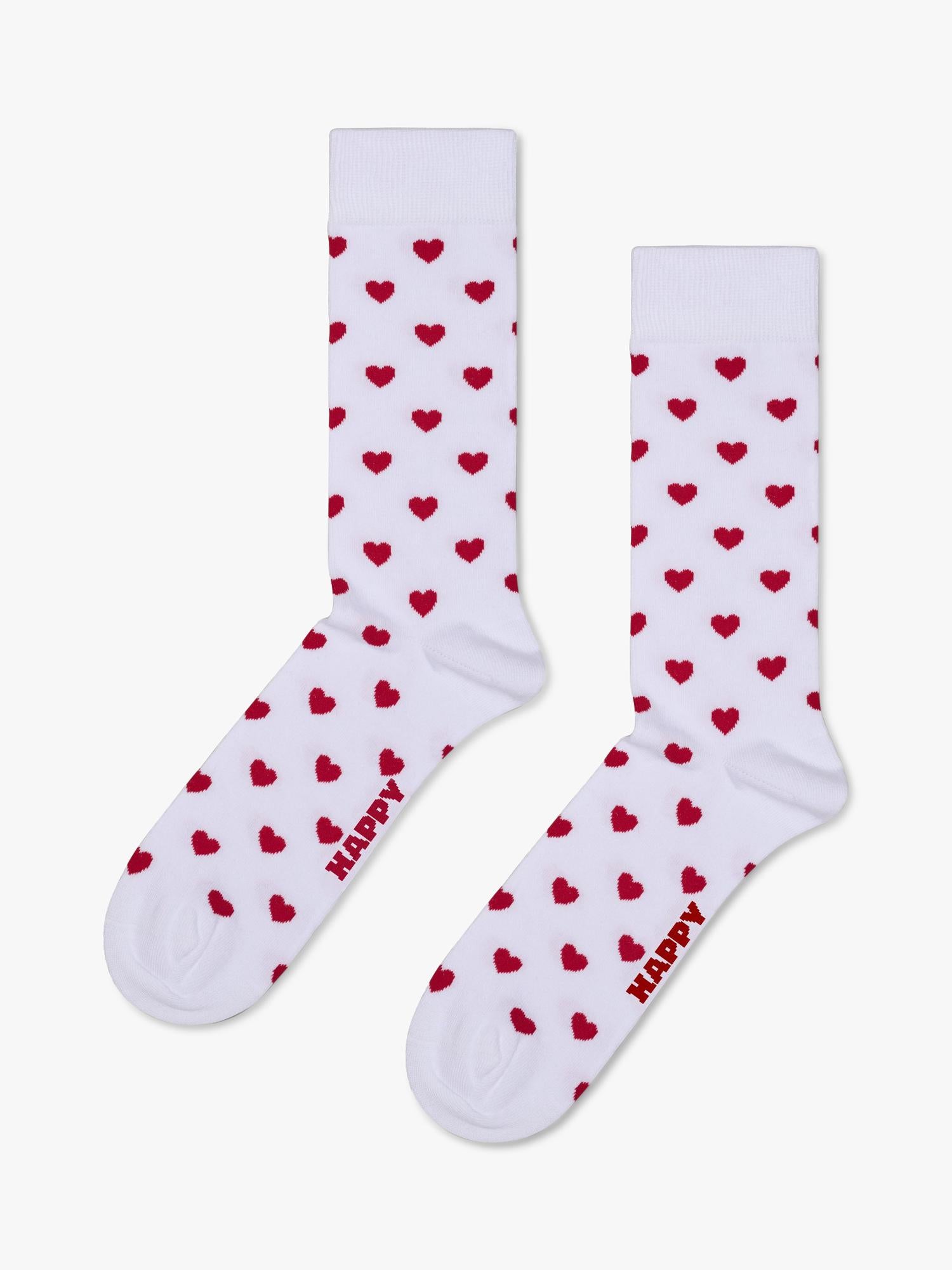 Happy Socks Everyday Hearts ankle socks 3-pack, UK version