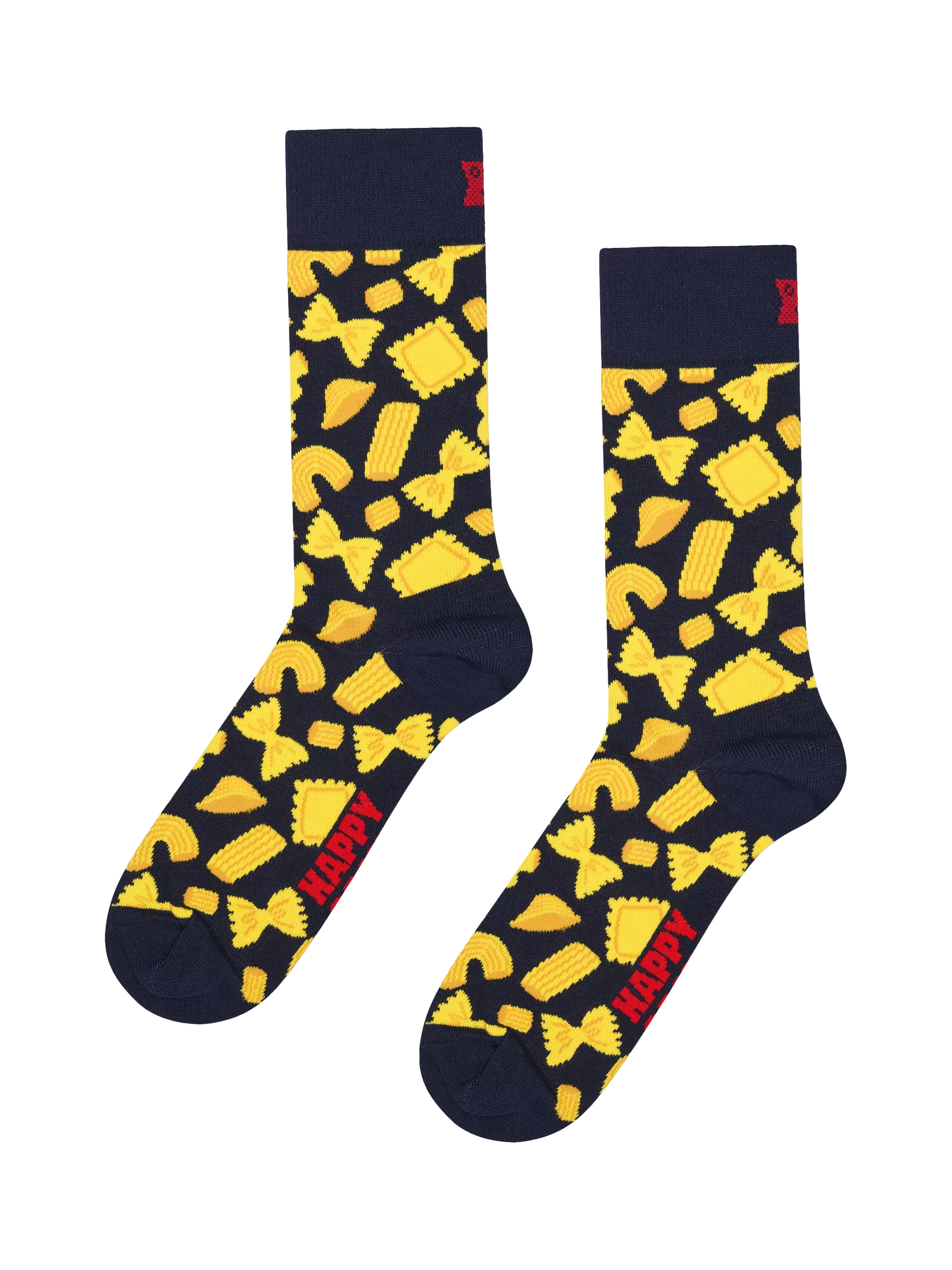 Happy Socks Pasta Socks black multi (British brand)