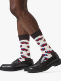 Happy Socks SUV socks white/red EU 41-46, imported from the UK