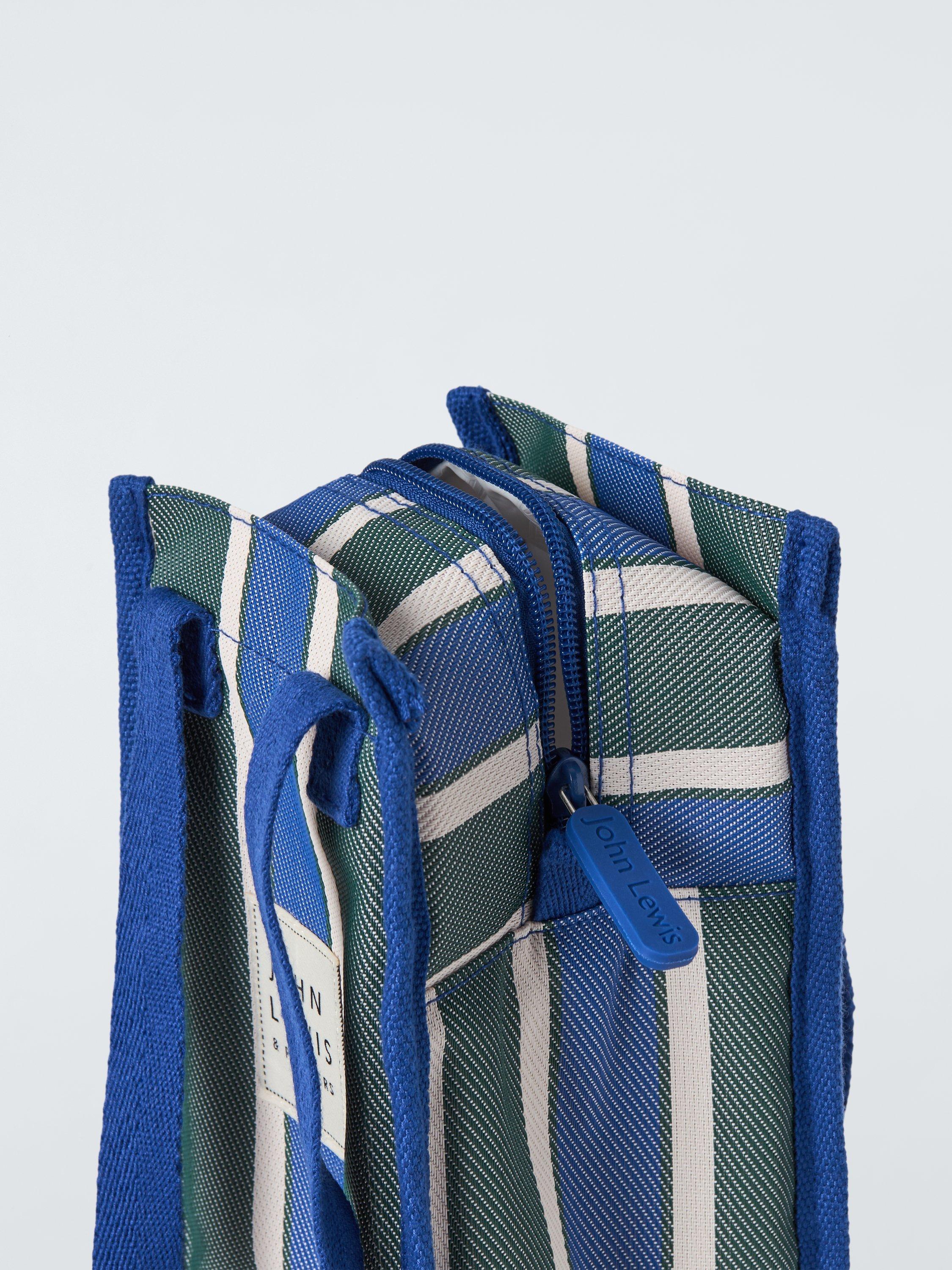 John Lewis striped wine bottle cooler bag 8L - British product
