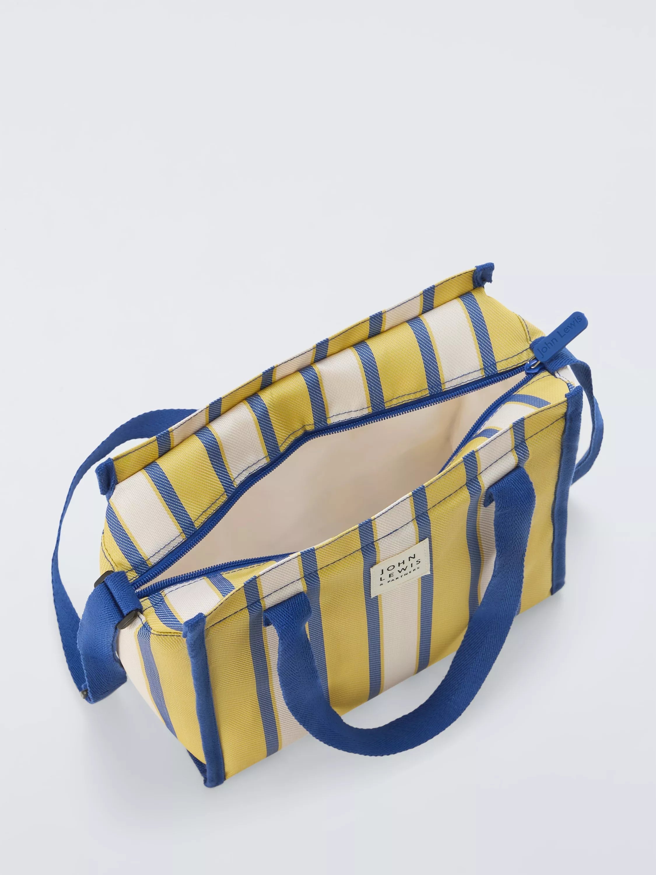 John Lewis striped lunch cooler tote bag 8L - British product