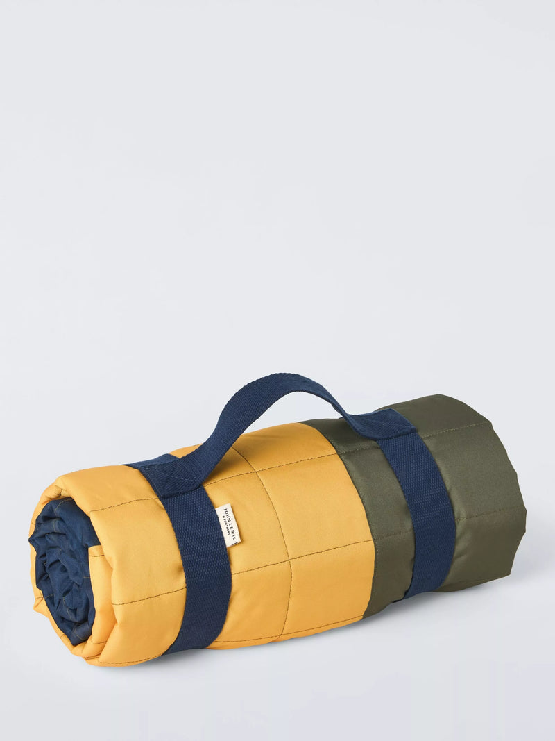 John Lewis Coastal quilted large picnic rug multi (British brand)