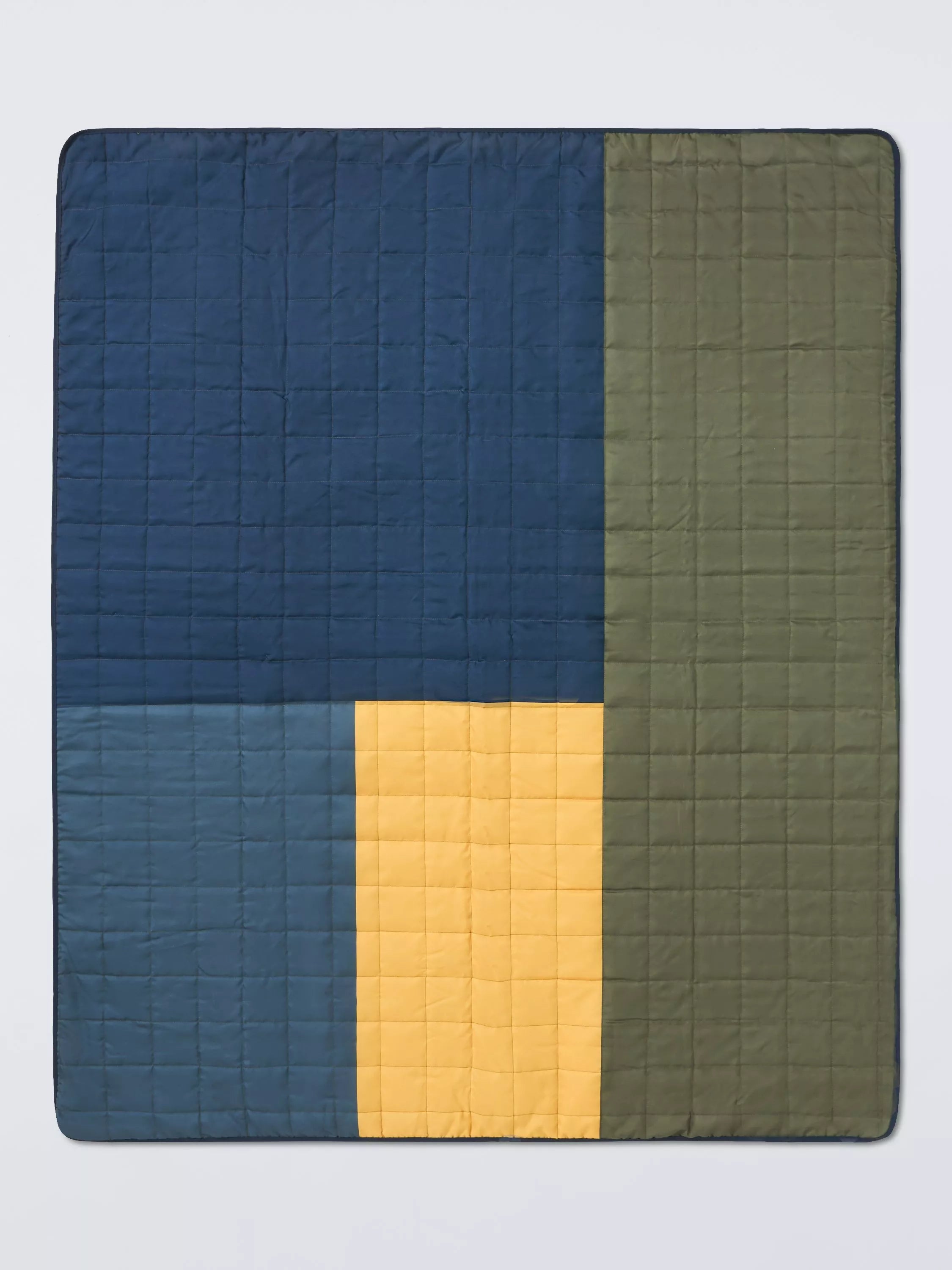 John Lewis Coastal quilted large picnic rug multi (British brand)