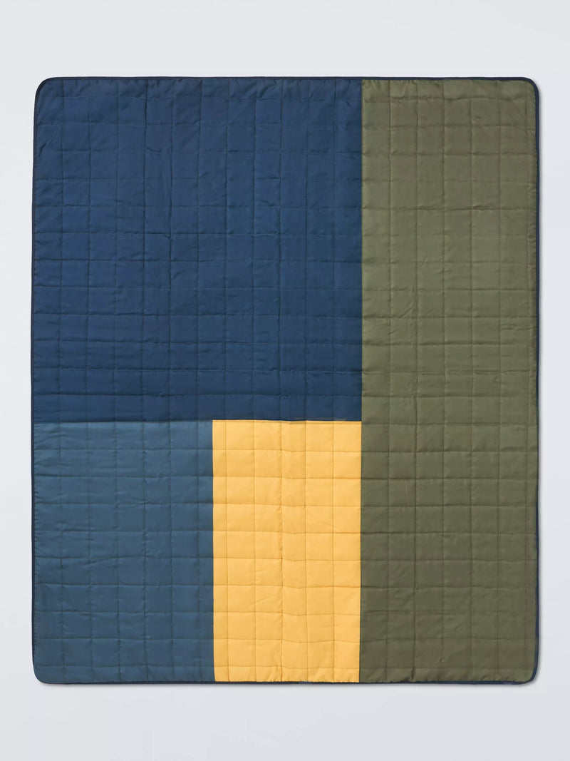 John Lewis Coastal quilted large picnic rug multi (British brand)