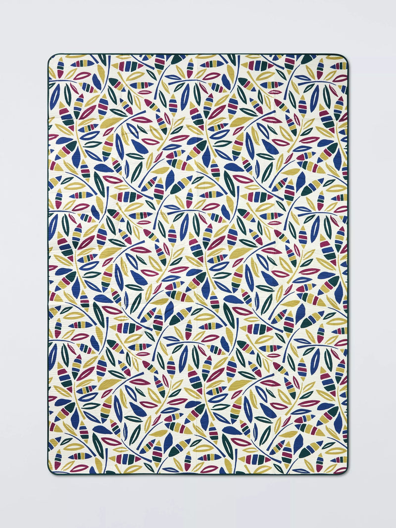 John Lewis leaf print picnic rug extra large (British brand)
