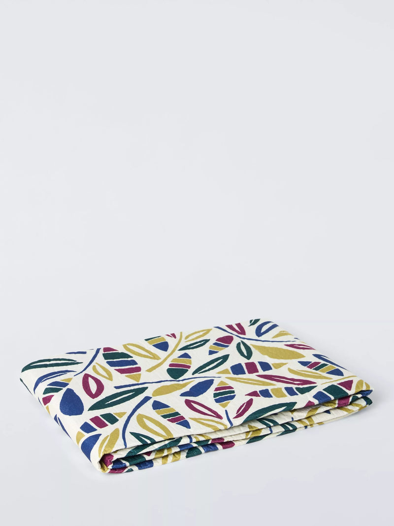 John Lewis leaf print picnic rug extra large (British brand)