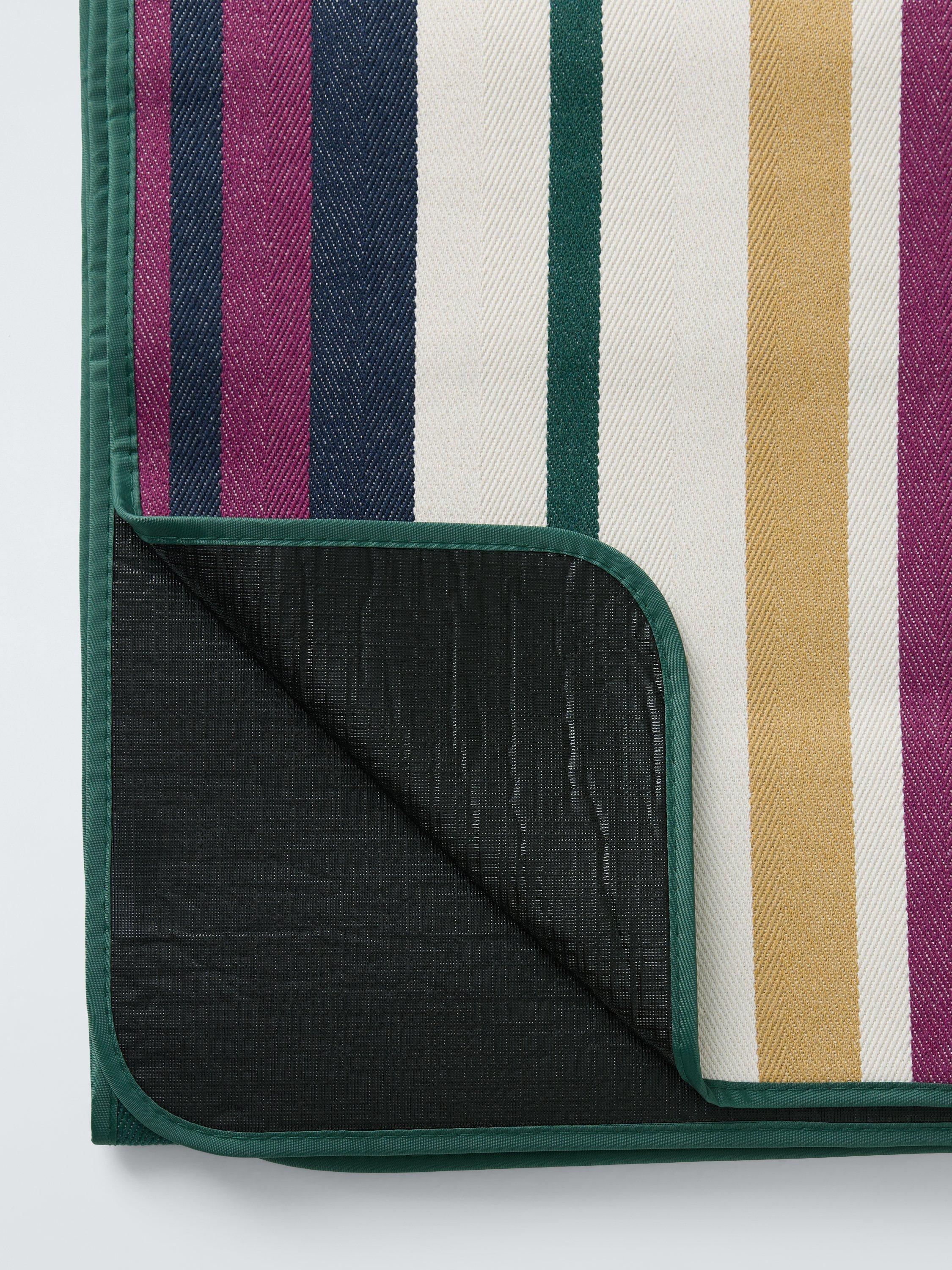 John Lewis Modern Rustic Stripe extra large picnic rug - British product