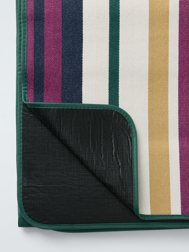 John Lewis Modern Rustic Stripe extra large picnic rug - British product