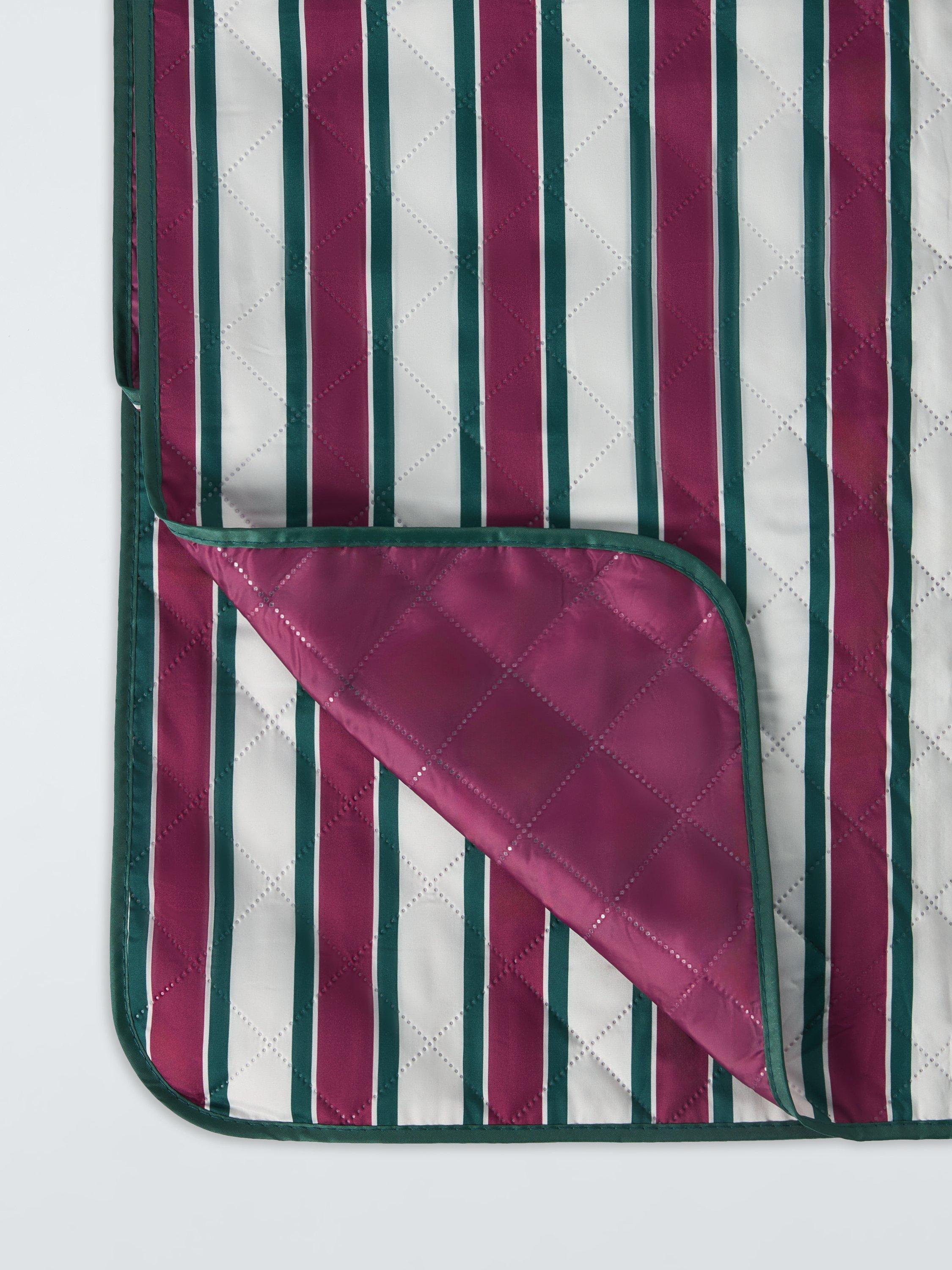 John Lewis extra large quilted picnic rug pink multi - British product