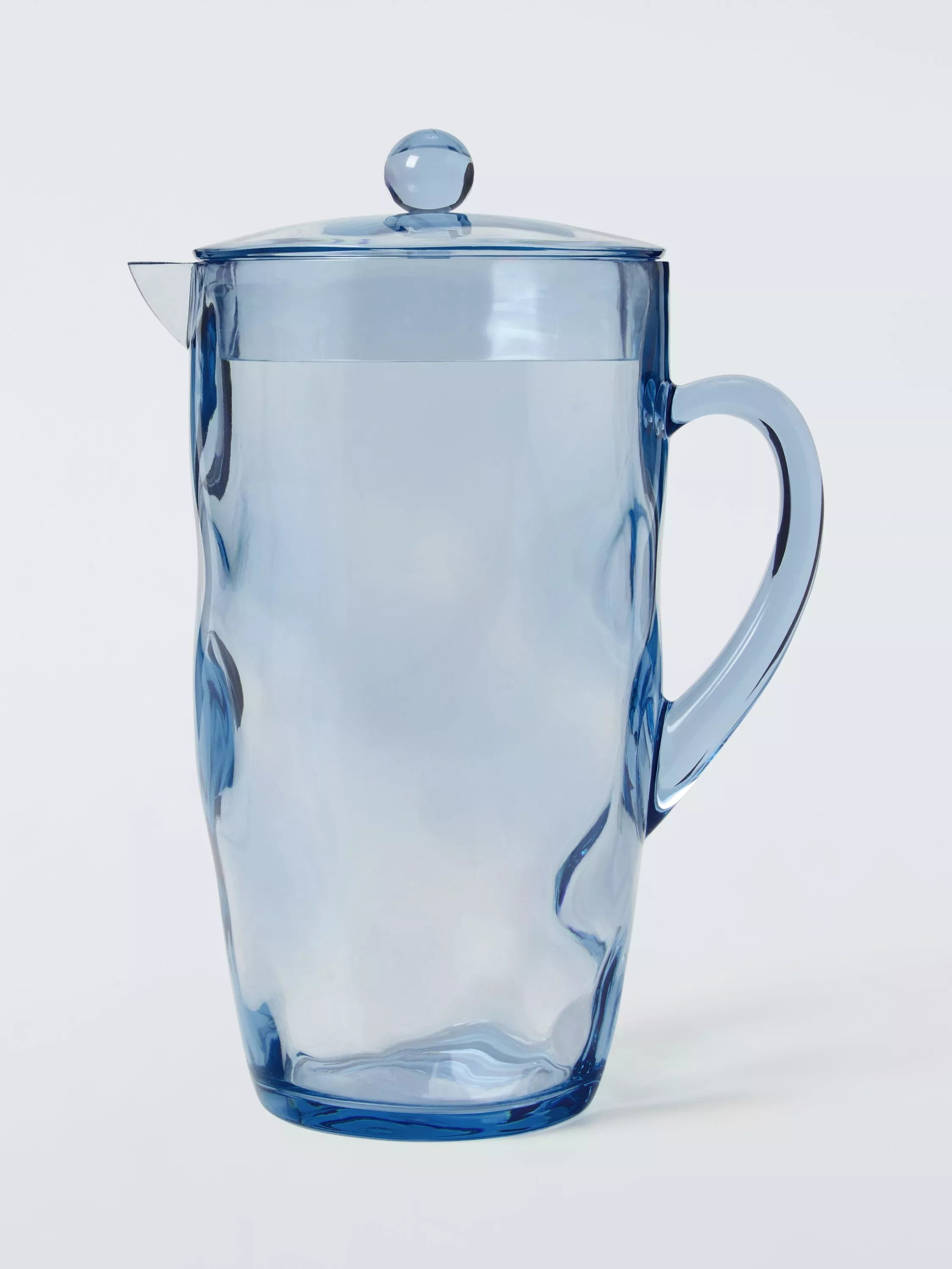 John Lewis Wave plastic picnic jug 2L blue (British brand)