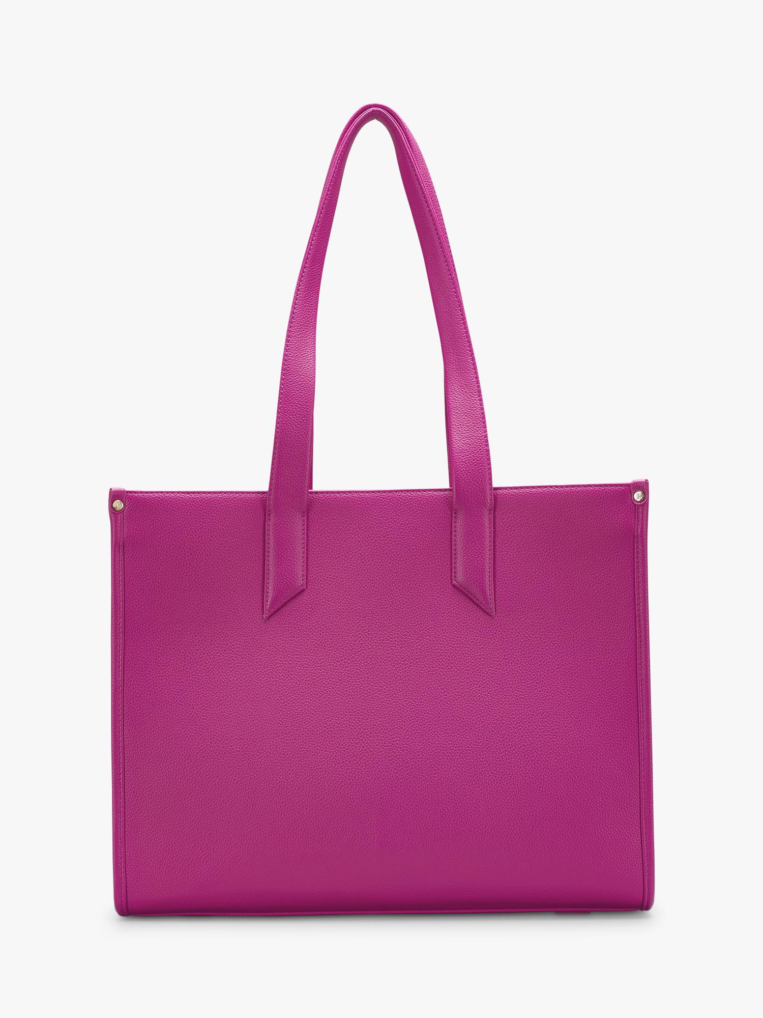 Sara Miller oversized box tote bag Botanic Pink, UK version