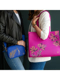 Sara Miller oversized box tote bag Botanic Pink, UK version